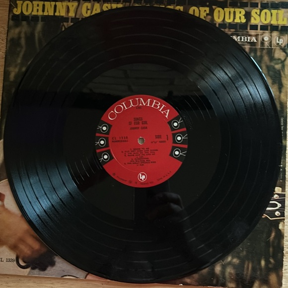 Johnny Cash - Songs Of Our Soil Vinyl Album - Picture 4 of 6